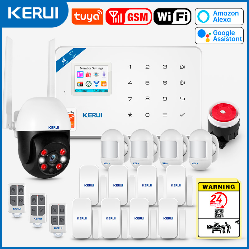 Home Security Front Door Camera - KERUI W181 Tuya スマート WIFI GSM