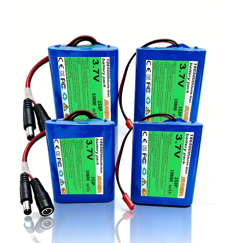 3.7V 10800mAh 1S3P 18650 DIYプロ - Home Security Robots のレビューと価格