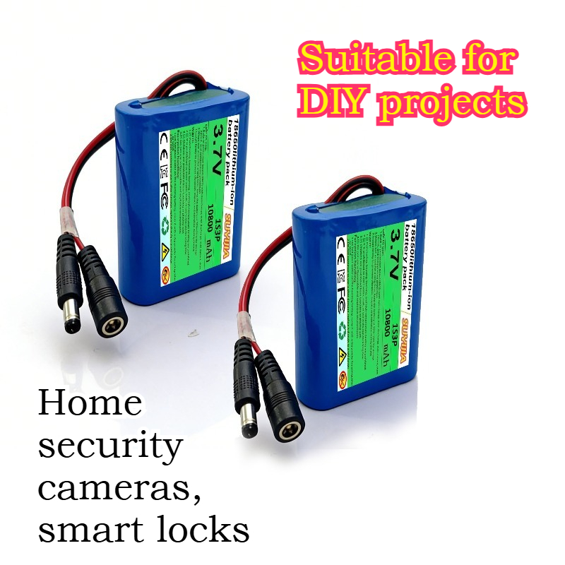 3.7V 10800mAh 1S3P 18650 DIYプロ - Home Security Robots のレビューと価格