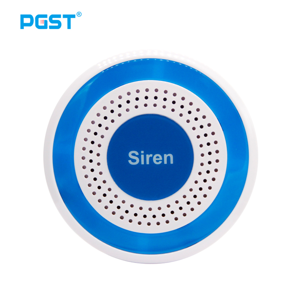 PGST 433Mhz 屋内ワイヤレスサイレンアラームホーム - Sim Gsm Alarm のレビューと価格