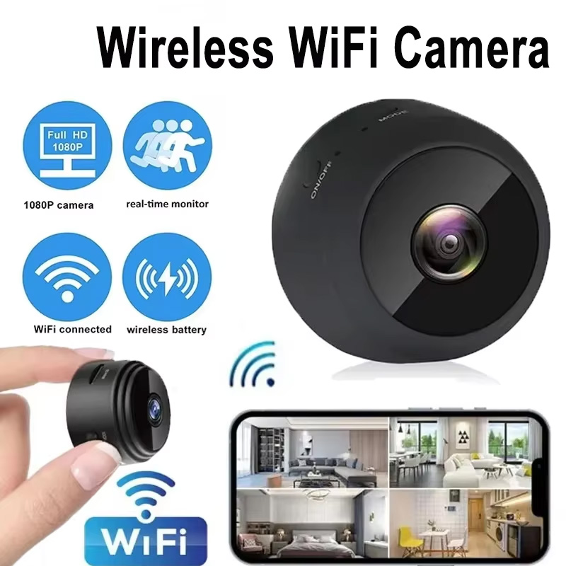 新しい A9 カメラ Wifi 1080p HD ワイヤレス - Home Security Items のレビューと価格