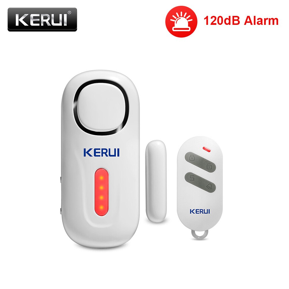 Kerui-ワイヤレスドアおよびウィンドウエントリセキュリテ - Sim Gsm Alarm のレビューと価格