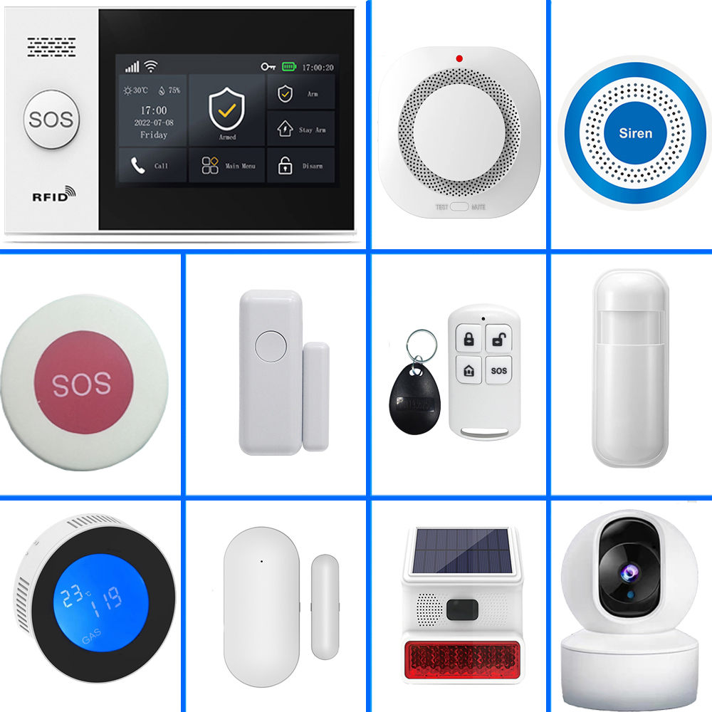 PGST 4G Tuya スマートホーム警報システム、WiF - Sim Gsm Alarm のレビューと価格